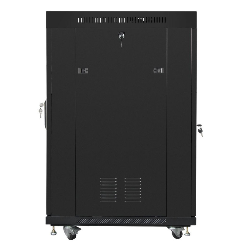 Obrazek produktu Szafa Rack Lanberg 19” 22U FF01-6622-12BL V2 z termostatem (SKU: 3981) - importowany z CSV (SunTrack)