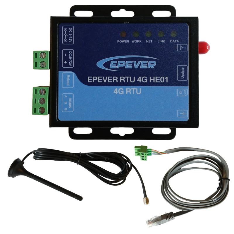 Obrazek produktu Terminal transmisji EPEVER RTU 4G HE01 (SKU: 3651) - importowany z CSV (SunTrack)