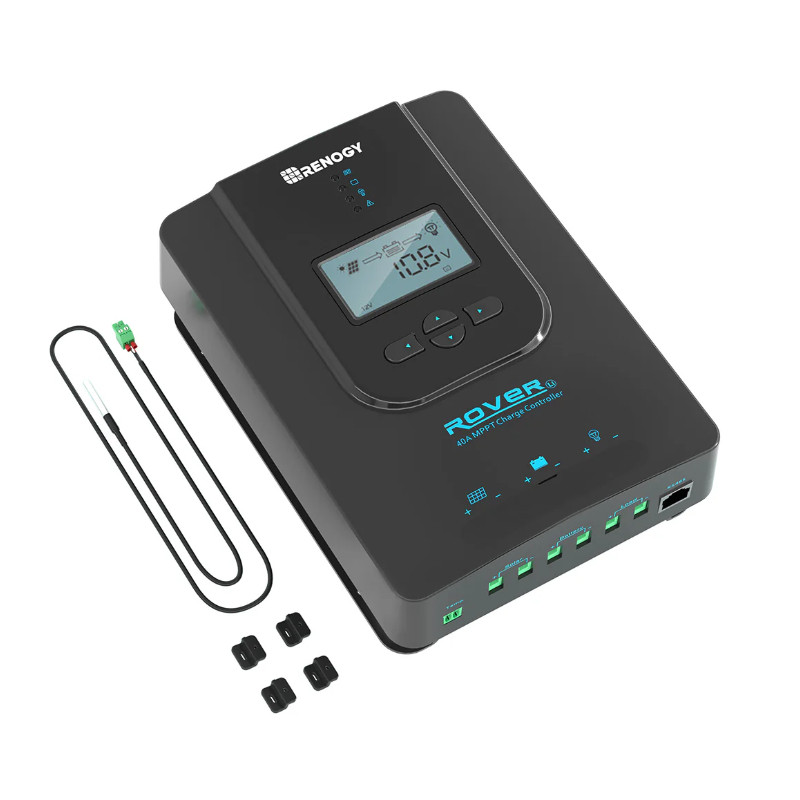 Obrazek produktu Regulator ładowania Renogy Rover Li 40 Amp MPPT (SKU: 5584) - importowany z CSV (SunTrack)